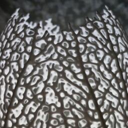 Hyphae Lamp 3D Printed Nylon Table Lamp With Branching Shadows - thumbnail 2