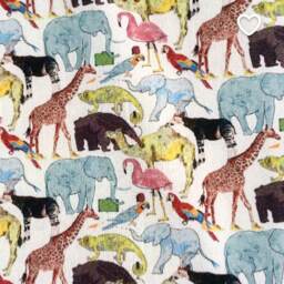Personalized Baby Bath Towel Liberty Print Applique, Egyptian Cotton - thumbnail 3