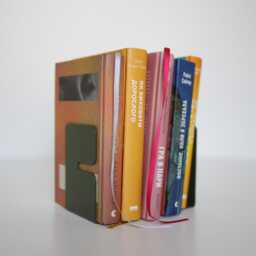 Matte Green Metal Bookend Set Of 2, Unique Book Holder For Heavy Books, Modern End, Minimalist Textured Stopper - thumbnail 2