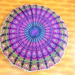 Indian Mandala Floor Cushion Cover, 32 - thumbnail 2