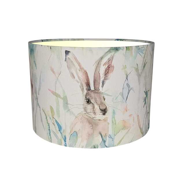 Lampshades in Voyage Maison Jack Rabbit Cream Fabric Handmade Free Delivery - image 1