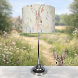 Lampshades in Voyage Maison Jack Rabbit Cream Fabric Handmade Free Delivery - thumbnail 2