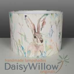 Lampshades in Voyage Maison Jack Rabbit Cream Fabric Handmade Free Delivery - thumbnail 4