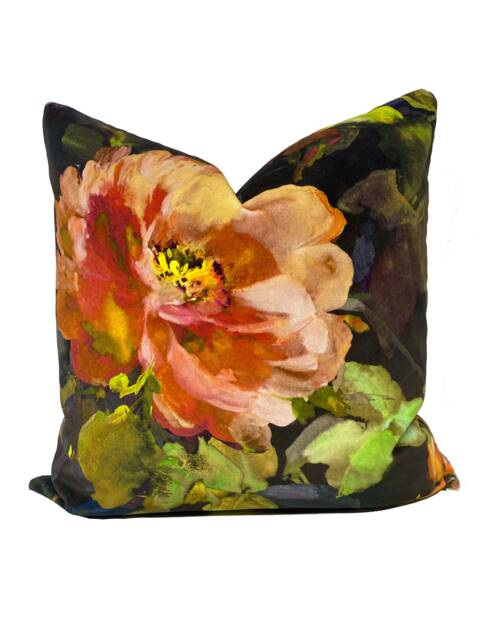 Designers Guild Fabric Gertrude Rose Sepia Cushion Cover Pillow - image 1