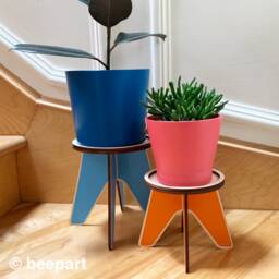 Wooden Plant Stand For Indoor Plants Scandinavian Design House Holder - thumbnail 4