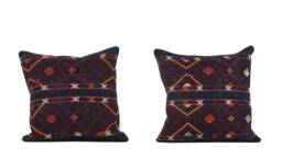 Set Of 2 Pcs, Kilim Pillow Cover, Vintage Pillow, 23.23 - thumbnail 1