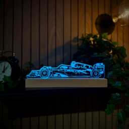 Red Bull 2025 Led Night Light, Formula 1 Gifts, F1 Bull, Decor, Lights, Bedroom Light