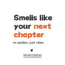 Smells Like Your Next Chapter Candle, Funny Birthday Gift For Friend, Aesthetic Soy Gen Z Gift, Encouraging Her Him - thumbnail 2