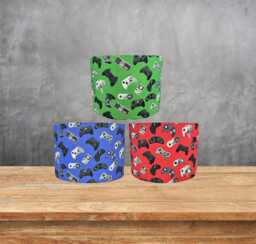Gaming Controller Lampshade For Ceiling & Table Lamps, Kids Gamer Drum Light Shade in Green, Blue Or Red