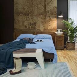 Pastel Blue Linen Duvet Cover, Sky Softened European Flax, Queen, Full, King Size - thumbnail 2