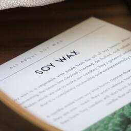 Sage & Sea Salt Soy Candle Large 3-Wick, Handmade in London - thumbnail 4