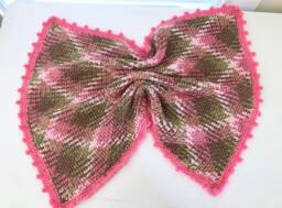 Argyle Baby Girl Blanket, Blanket - thumbnail 1
