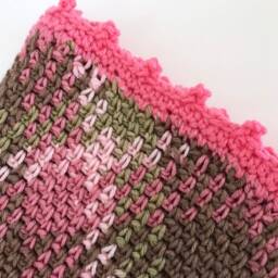 Argyle Baby Girl Blanket, Blanket - thumbnail 2