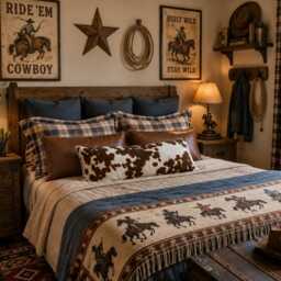 Faux Cowhide Pillow Cover, Brown Cow Print Pillow, Western Ranch Decor, Animal Cushion - thumbnail 4