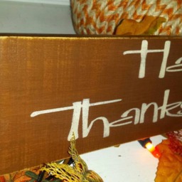 Happy Thanksgiving Wood Sign Distressed Pallet Wall Hanging Reclaimed Rustic Repurposed Promitive Decor Holiday Fall Decoration - thumbnail 2