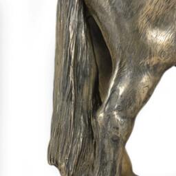 Fjord Horse, Horse Wooden Base Statue, Limited Edition, Artdog - thumbnail 4