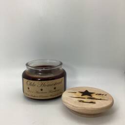 Olde Homestead Highly Scented Candle/Apothecary Jar 10 Oz/Paraffin Wax/Farmhouse Candle/Hand Poured Candle/Country-Primitive Candle - thumbnail 2