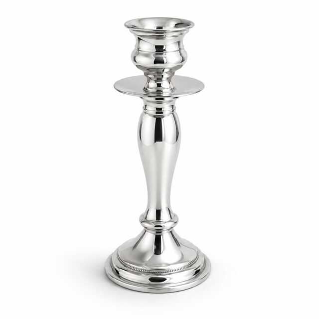 Traditional Handcrafted Pewter Candlestick Holder, Taper Candle Stand, Home Decor - image 1
