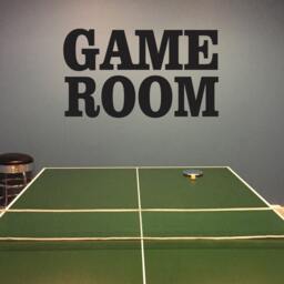 Wall Decal For Game Room. Recreation Room Basement Design Ideas, Kids Game Room 281 - thumbnail 3