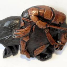 Knight On Horse - Reproduction Medieval Cathedral Carving - thumbnail 2