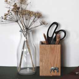 Grazing Horse Pencil & Pen Pot, Desk Tidy - thumbnail 4