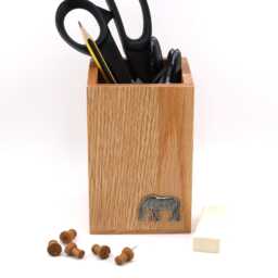 Grazing Horse Pencil & Pen Pot, Desk Tidy - thumbnail 2