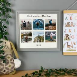 Personalised Travel Collage Picture Frame, Photo Gift, Multi Frame For Family Holiday, Vacation, Adventure, Day Trip Photos - thumbnail 3