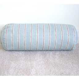 Cylinder Bolster Pillow Cover Duck Egg Blue 16 - thumbnail 1