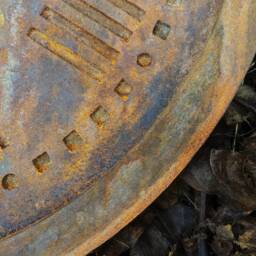 Rustic Cast Iron Style 500mm Wall Clock - A Personalisable Timepiece For Your Home - thumbnail 3