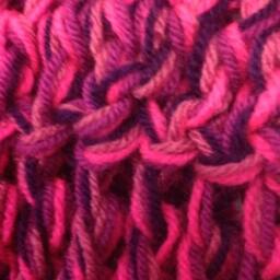 Handmade Crochet Mermaid Tail Blanket - Chunky Pink Snuggle Sack - thumbnail 3