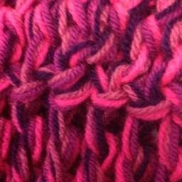 Handmade Crochet Mermaid Tail Blanket, Pink Purple Ombre, Cozy Sleeping Bag, UK Made - thumbnail 4