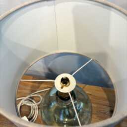Handmade Drum Lampshade Linoso Mushroom Fabric, Table/Floor/Ceiling - thumbnail 4