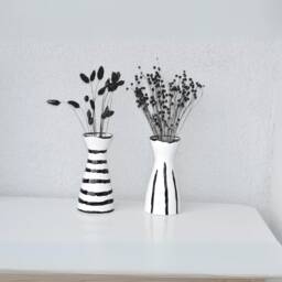 Hand Painted Colorful Ceramic Vases Set, Perfect Gift Decor At Discounted Price - thumbnail 1