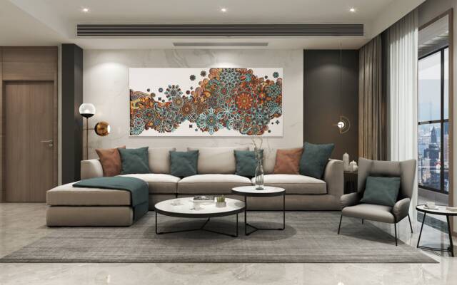 Flower Wooden Wall Hanging, Oversized Floral Pattern Handcrafted Sculpture, Statement Piece For Living Room - image 1