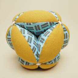 Mustard Montessori Puzzle Ball, Sensory Baby Toy - thumbnail 2