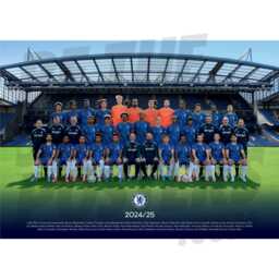 Chelsea Fc 24/25 Men's Team Squad Poster - Officially Licensed Product A4/A3 A2 - thumbnail 1