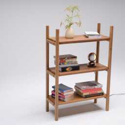 Solid Walnut Bookcase - thumbnail 2
