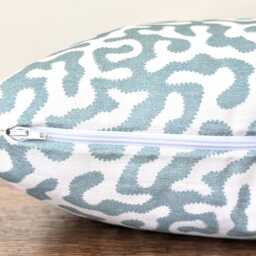 1761. Pakko Surf Blue Cotton/Linen Cushion Cover, Various Sizes - thumbnail 2