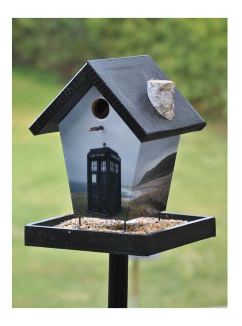 Dr Who Bird Feeder