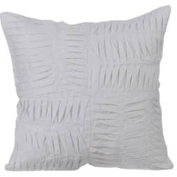 "Decorative White Couch Pillow Cover 16""x16" - thumbnail 3