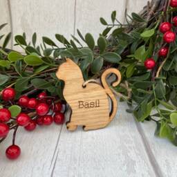 Personalised Cat Bauble -Cat Christmas Decoration - Breed - thumbnail 3