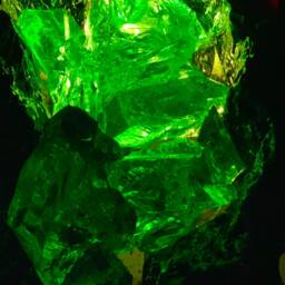 Custom Made Solid Wood, Resin & Glass Coffee Table With Led Backlight Top - thumbnail 4