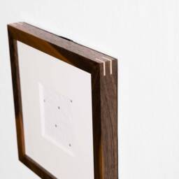 Picture Frame Made Of Walnut With A Vibrant Grain, 15 X cm - thumbnail 3