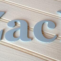 20cm Wooden Wall Letter Home Decoration Feature Decor Childrens Room - thumbnail 2