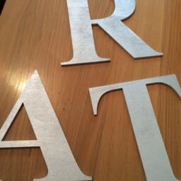 20cm Wooden Wall Letter Home Decoration Feature Decor Childrens Room - thumbnail 4