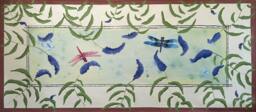 Dragonflies Floorcloth - thumbnail 1