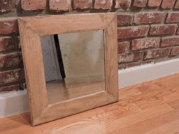 Vintage Wooden Mirror - 3 Colors Available