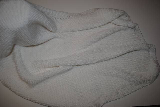 Newborn Hand-Knitted Blanket - image 1