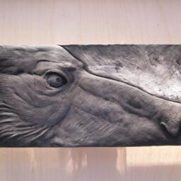 Realistic Bear Wall Sculpture - thumbnail 2