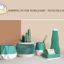 Wooden Pencil Pot, Storage, Idea For Office Accessories, Office Storage & Decoration, Scandinavian Design, Gift Home - thumbnail 3